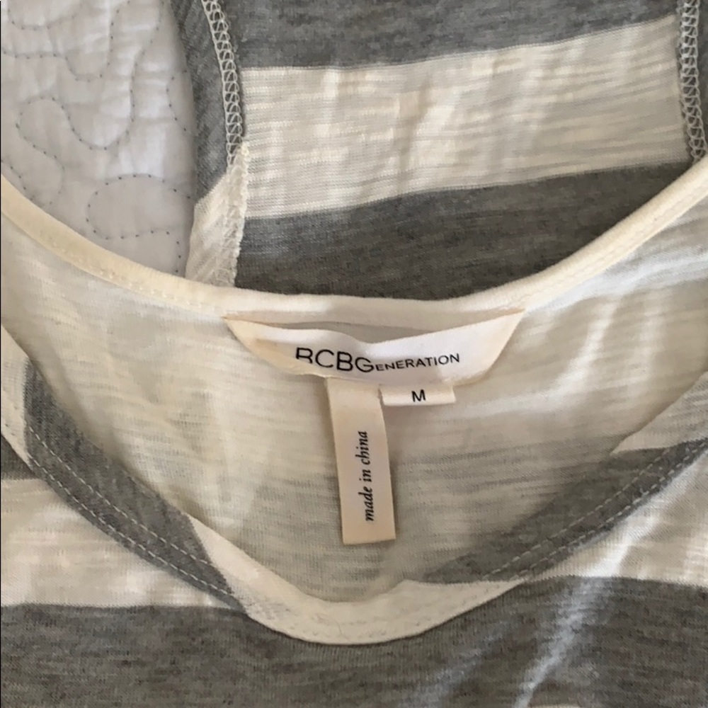 Bcbgeneration Striped Double Tank Mini Dress - image 5